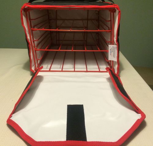 CarryHOT The Caterer Frame - CTF Red/Black Food delivery bag adjustable rack NEW