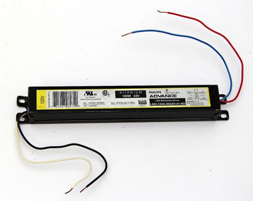 Advance Xitanium 100W 120-24V LED electronic Driver ballast LED-120A-0024V-41-RD