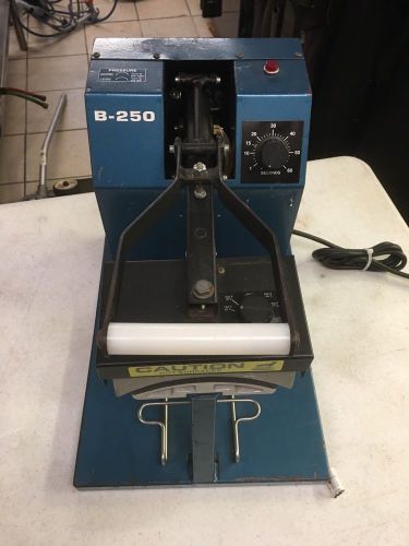 Hix B-250  Cap Hat Heat Press 120VAC Works Great