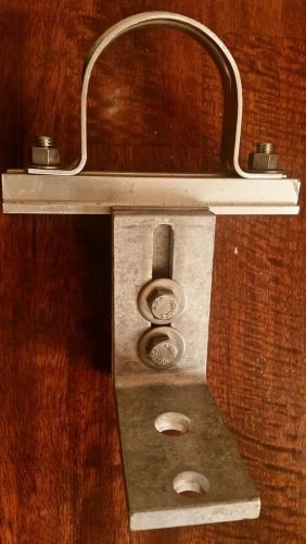 2 NEHRWESS 3 inch conduit standoff brackets (aluminium) quantity 2