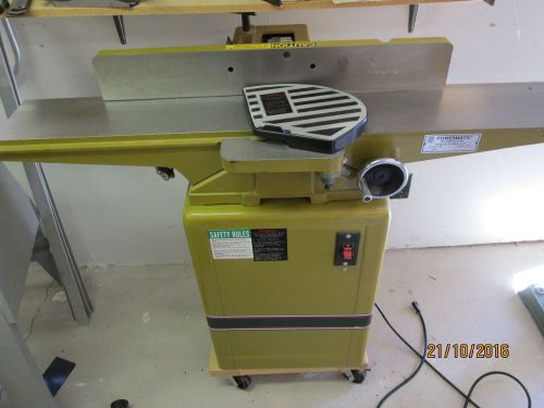 Powermatic 54  6&#034; Jointer whelical cutterhead