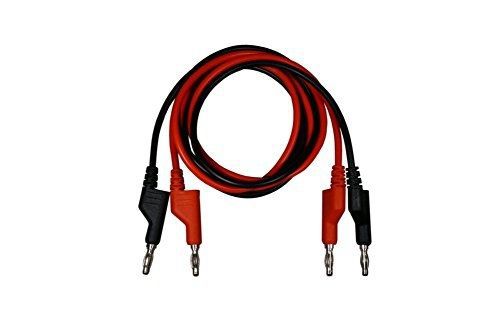 AST Labs Test Lead Banana Plug Male Stackable to Banana Plug [39&#034; / 1 Set]