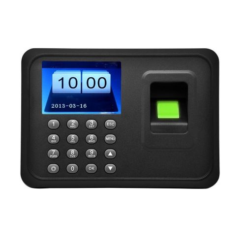 A6 2.4&#034; tft lcd display usb biometric fingerprint attendance machine dc 5v/1a for sale