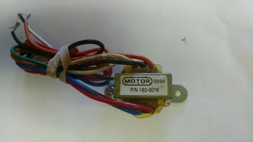 MOTOR    182-0016    TRANSFORMER