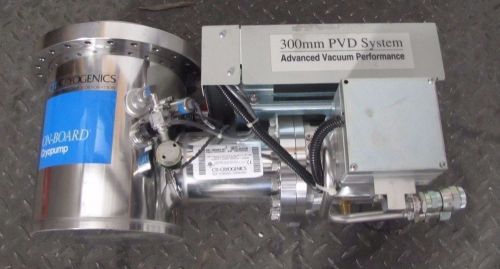 **CTI CRYOGENICS ON-BOARD 8F CRYOPUMP 8116250G001-300MM PVD SYSTEM- P300 (#1457)