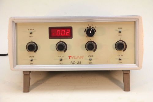 Tylan Ro-28 4-ch Mass Flow Digital Readout Meter FO9207007