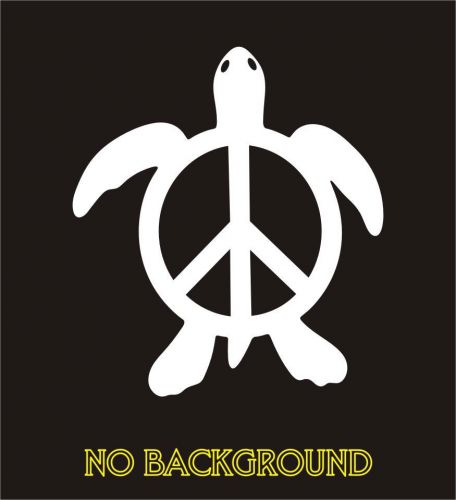 Turtle Silhouette Vinyl Sticker Decals for Car Truck Auto Window Decor 2180