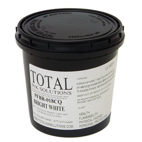 Bleed Resistant Plastisol Ink - Quart-5 Star White-Quart