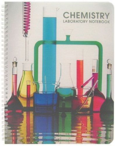 BookFactory® Chemistry Lab Notebook (Scientific Ruled Format) - 100 Pages