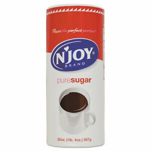 N&#039;Joy Pure Sugar Cane 20 Oz Canister 3/Pack