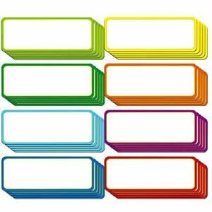 Magnetic Name Dry Erase Labels 40pcs 3 x 1.2 inch Rewritable Flexible Magneti...