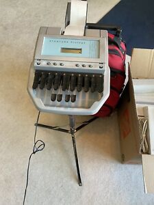 Stentura Protege Stenograph Machine and Accessories/Paper