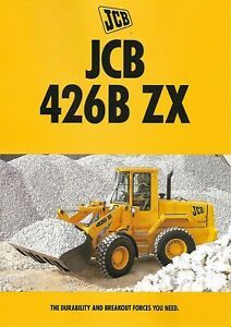 Equipment Brochure - JCB - 426B ZX - Wheel Loader - 1997 (E6748)