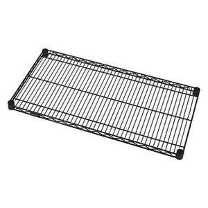 QUANTUM 3060BK Wire Shelf,Epoxy Black,30&#034; W x 60&#034; L