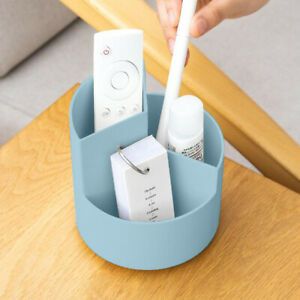 Make Up Brush Storage Pencils Holder Desktop Organizer Blue