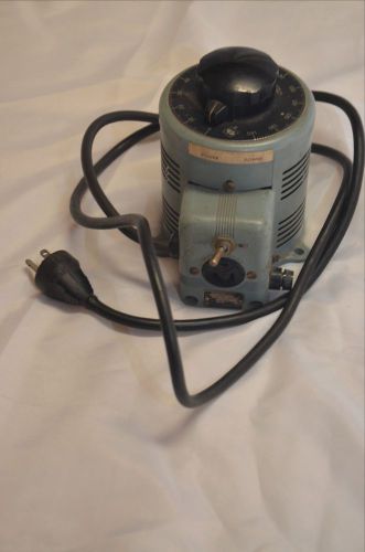 Powerstat motor 3pn116 120 volt 50/60 out volt 0-140 7.5 amps kva 1.0 for sale