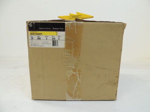 General Electric Spectra Series Busway Plug, SB361RGRPI, 30A, 600V, NIB