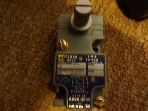 NEW SQUARE D C52B2 SER.A NEW!! CLASS 9007 1N.O./1N.C. LIMIT SWITCH