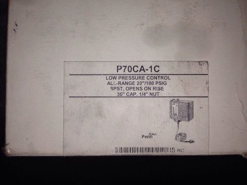 JOHNSON CONTROLS P70CA-1C PENN LOW PRESSURE CONTROL