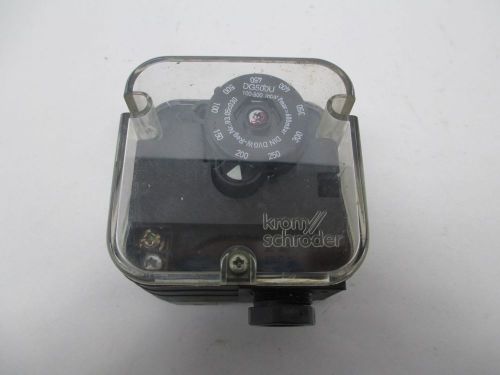 Krom schroder dg500u pressure 1/4in npt 100-500mbar switch d303671 for sale