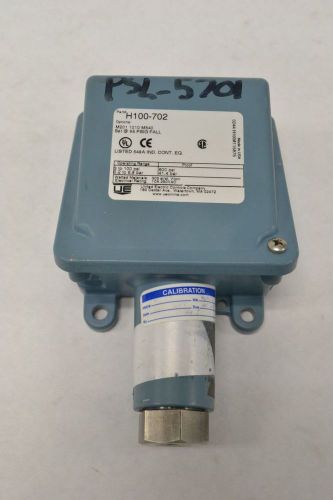 UE UNITED ELECTRIC H100-702 3-100PSI PRESSURE SWITCH 250V-AC 10A B219607