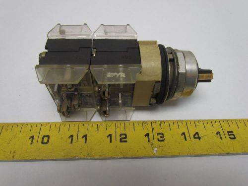 A-b allen bradley 800t-j17kd7 3-position selector switch ser n 600vac for sale