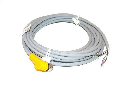 NEW YELLOW TURCK MOLDED CORDSET CABLE MODEL WKC-8.6T