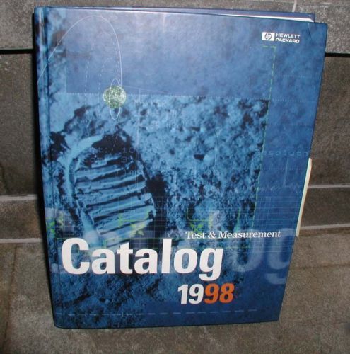 Hewlett Packard HP  1998  Test  &amp;  Measurement Catalog