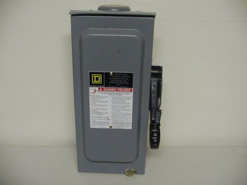 Square d: switch fusible heavyduty 240volt 30amp 2pole nema3r safety switches for sale