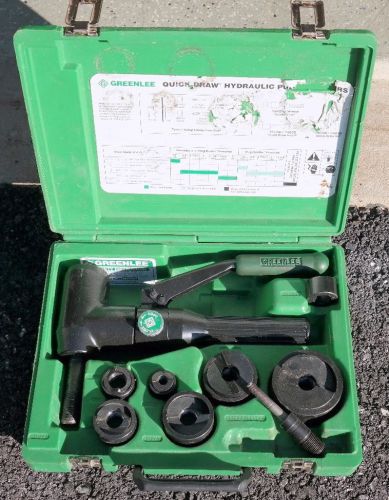 GREENLEE 7906SB QUICK DRAW 90 HYDRAULIC PUNCH DRIVER SLUGBUSTER 1/2” to 2” DIES