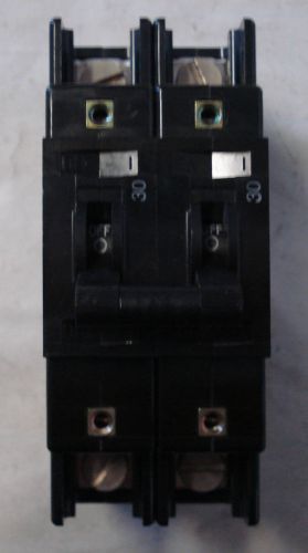 AIRPAX IEHR11-26268-11-V CIRCUIT BREAKER,2-POLE,30A,250V,50/60HZ,RAIL MOUNTED