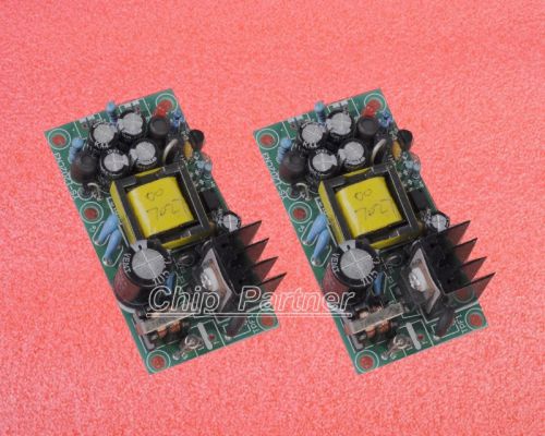 2pcs ac-dc power supply buck converter step down module dual output 12v1a 5v1a for sale