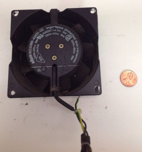 EBM * IMPEDANCE AXIAL FAN 220V 50HZ 16W * W2S086-AA05-02