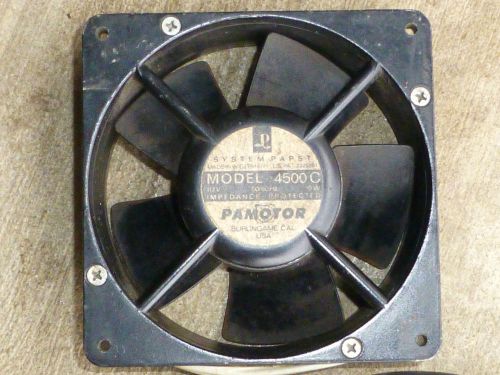 VINTAGE PAMOTOR MODEL 4500C MOTOR FAN