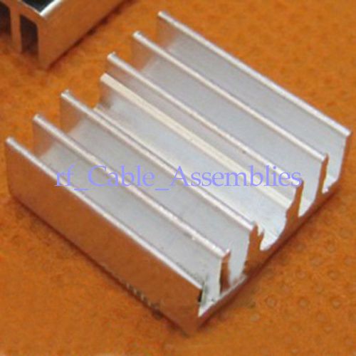 10pcs 15*15*5.5mm Aluminum Heat Sink Chip Heatsink Computer, CPU radiation FIN