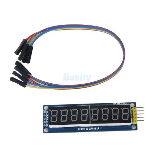 8-digit digital tube display serial control 595 drive module led display board for sale