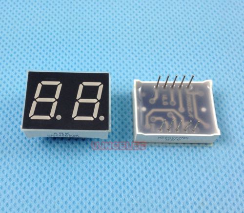 5pcs 0.5 inches 7 Seg-2 Digital display 2 digit .5&#034; common cathode RED