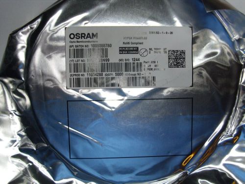 N°5000 (REEL) X  OSRAM  LS L296  HYPER SMARTLED SMD Super Red