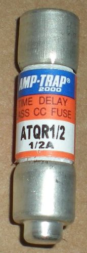 ELECTRICAL FUSE MERSEN SHAWMUT 1/2 AMP TRAP ATQR1/2 CC REJECTION 600V TIME DELAY