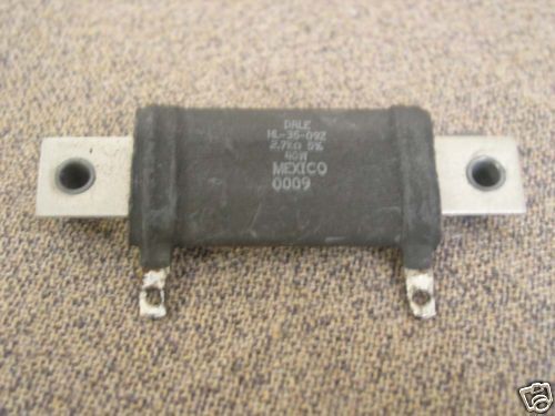 Twenty Five  2.7 K  ohm  40 WATT 2.7K POWER  RESISTORS  DALE