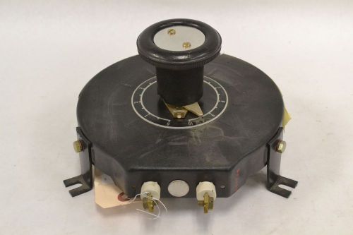 RELIANCE 75390-11R 50OHM RHEOSTAT POTENTIOMETER 600V-AC 4.2-2.1A AMP B329316