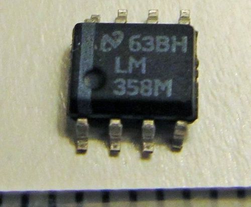 Operational Amplifier,National,LM358M,Dual AMP,Bipolar,8 Pin,Plastic,SOP,2 pcs