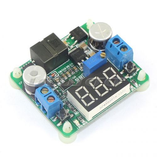 Dc 12v 2a buck boost converter green led voltage regulator power module for sale