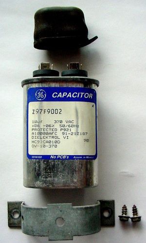 Genuine GE Capacitor 10 MFD 10 uf 370VAC Z 97F9002 50/60 Hz No PCBs