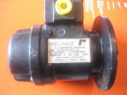 RELIANCE 607980-17C D.C. TACHOMETER GENERATOR NEW