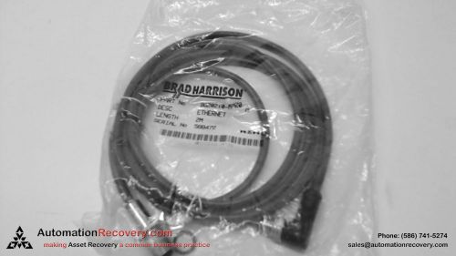 BRAD HARRISON BG20210-M020 ETHERNET CORDSET 2 METERS, NEW