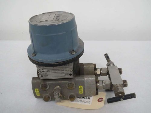 Taylor 3404td81121 electronic pressure 24v-dc 200-650in-h2o transmitter b343729 for sale