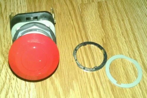 Allen-Bradley 800T-FX6D4 PUSH/PULL 600V RED 2 POSITION  BUTTON