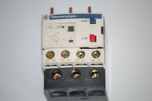 Telemecanique Square D O/L Relay 1.0-1.6 Amp