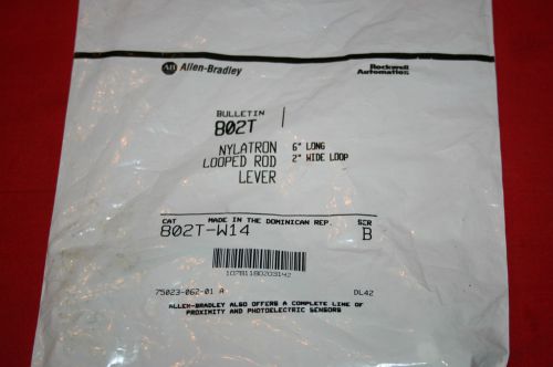 NEW Allen Bradley Nylatron Looped Rod Lever 802T-W14 802TW14 Series B - BNIP